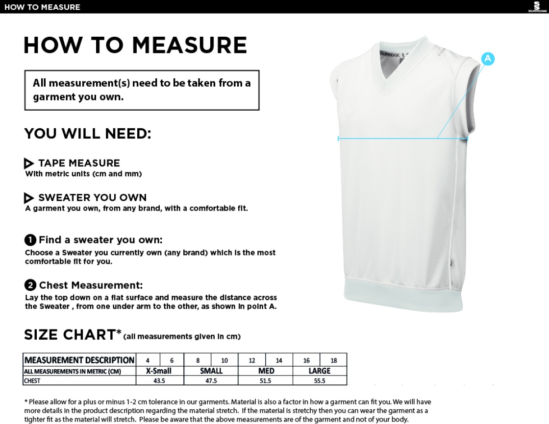 INDIAN GYMKHANA BLAST SLEEVELESS WOMENS SWEATER-Ivory - Size Guide