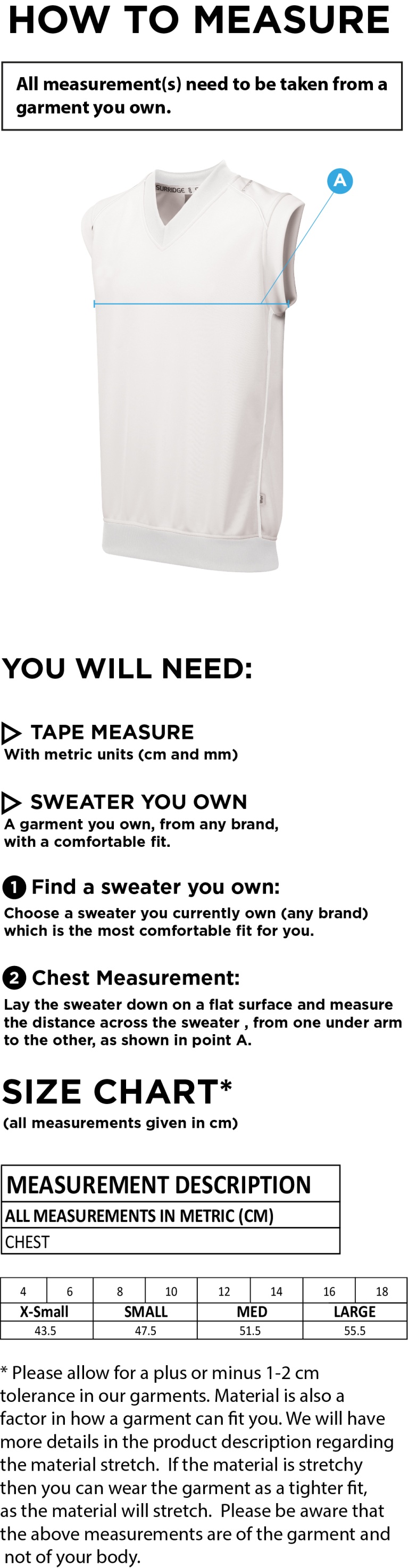 INDIAN GYMKHANA BLAST SLEEVELESS WOMENS SWEATER-Ivory - Size Guide